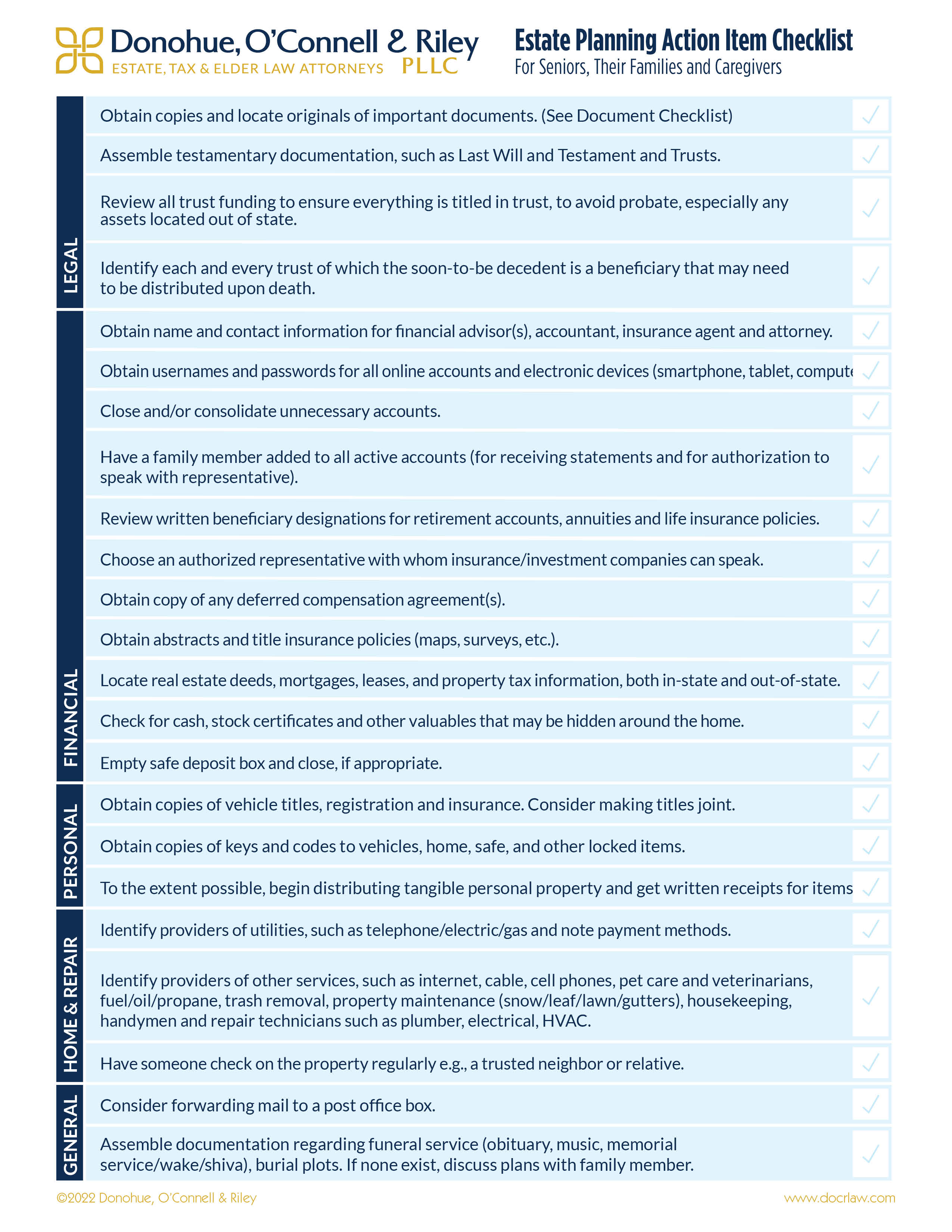 Prepare-action-item-Checklist